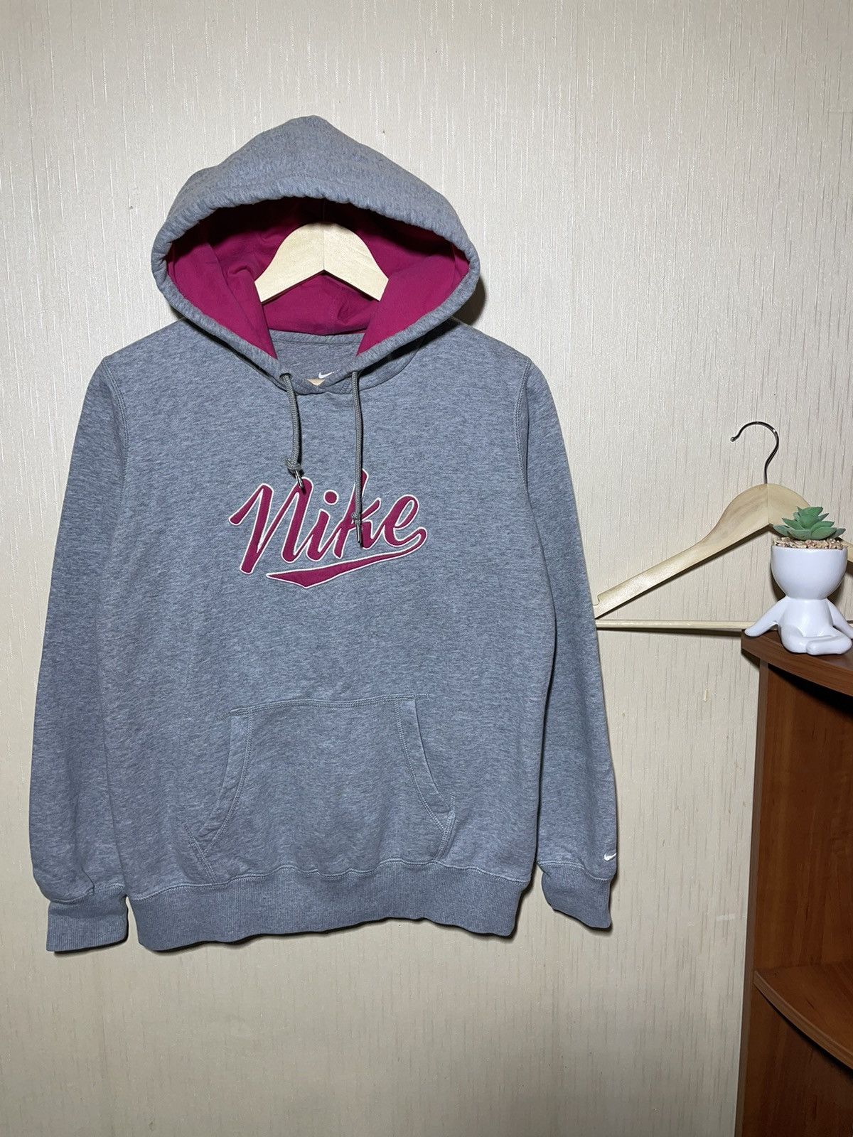 Nike × Vintage Nike vintage y2k hoodie Size L / US 10 / IT 46 - 1 Thumbnail