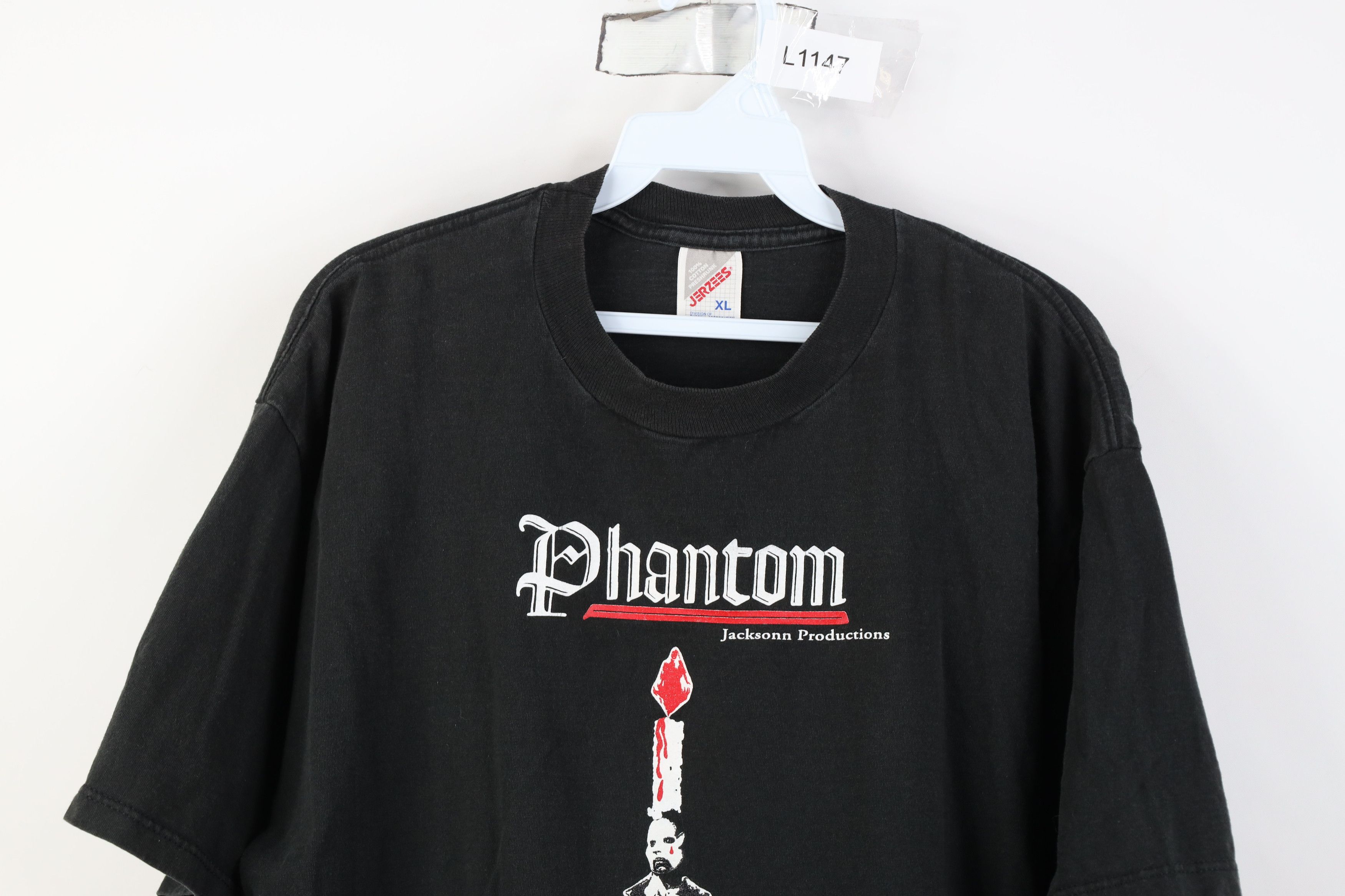 Vintage Vintage 90s Phantom Yeston Phantom of the Opera T-Shirt USA Size US XL / EU 56 / 4 - 2 Thumbnail
