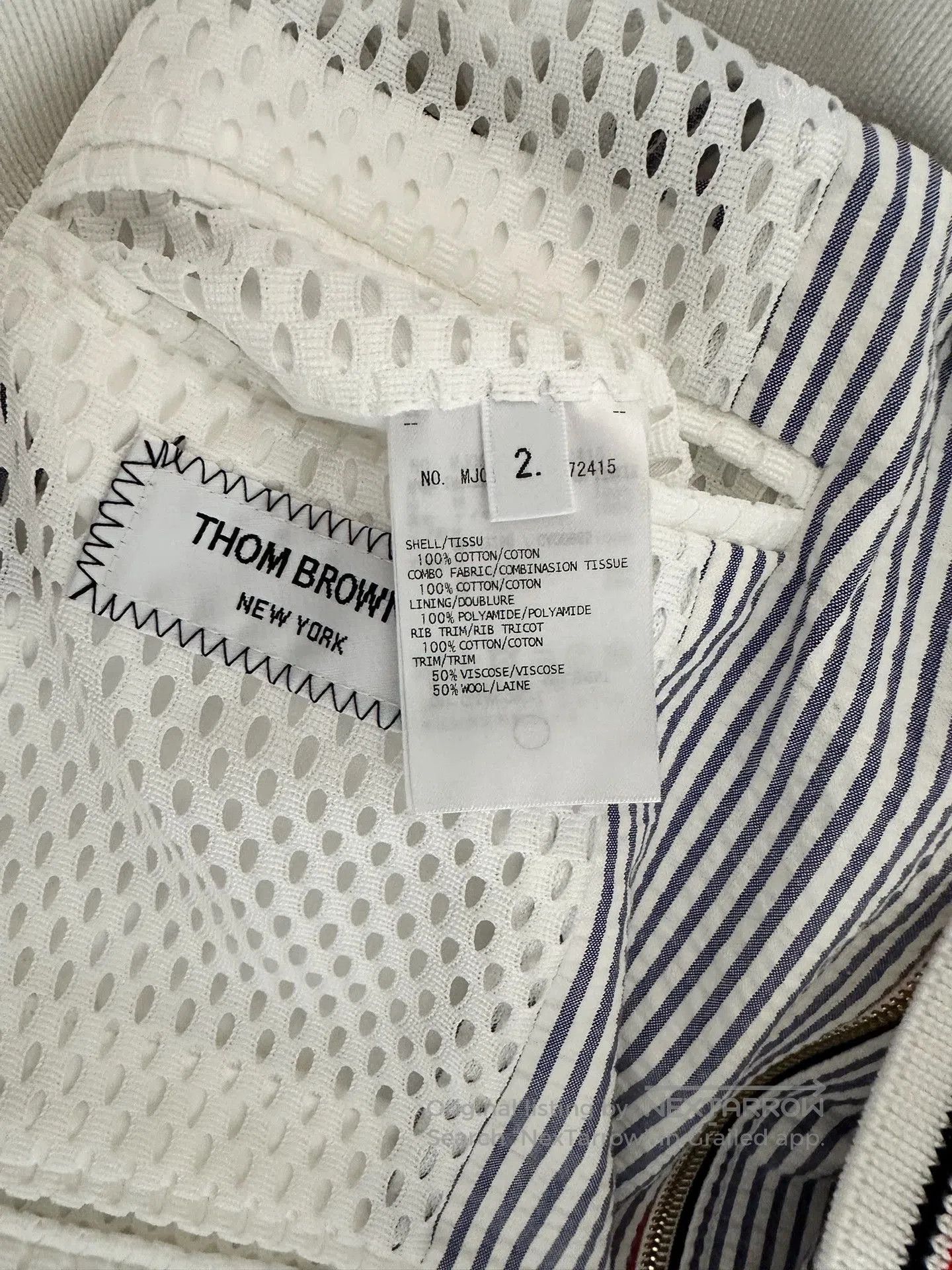 Thom Browne THOM BROWNE Blouson Jacket Patch Embroidery. Size US M / EU 48-50 / 2 - 5 Thumbnail