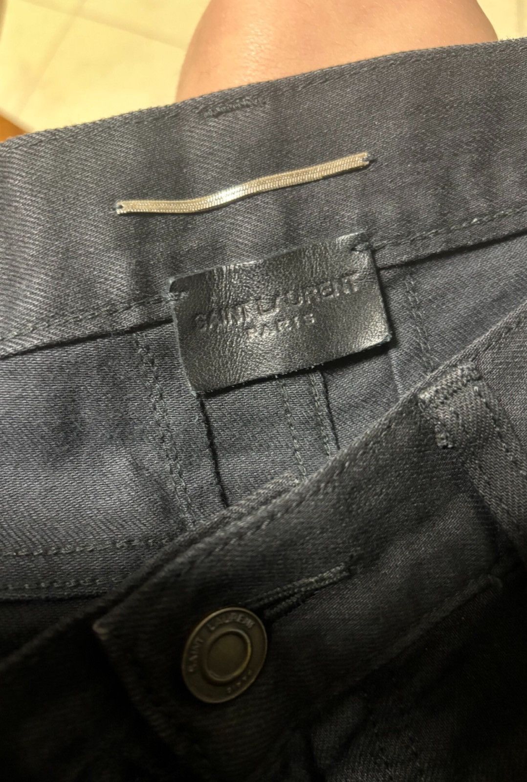 Saint Laurent Paris Saint Laurent SLP 2013FW D02 OG Tight Basic Jeans Size US 32 / EU 48 - 3 Thumbnail