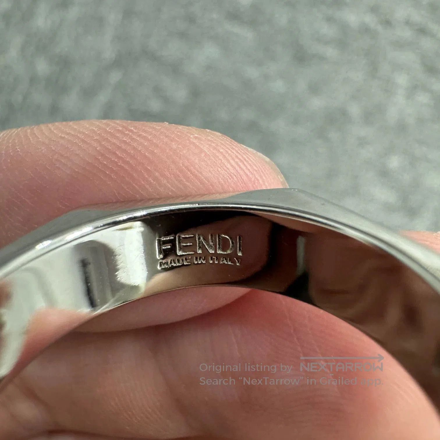 Fendi Fendi Monogram Ring Size M. Size ONE SIZE - 3 Thumbnail