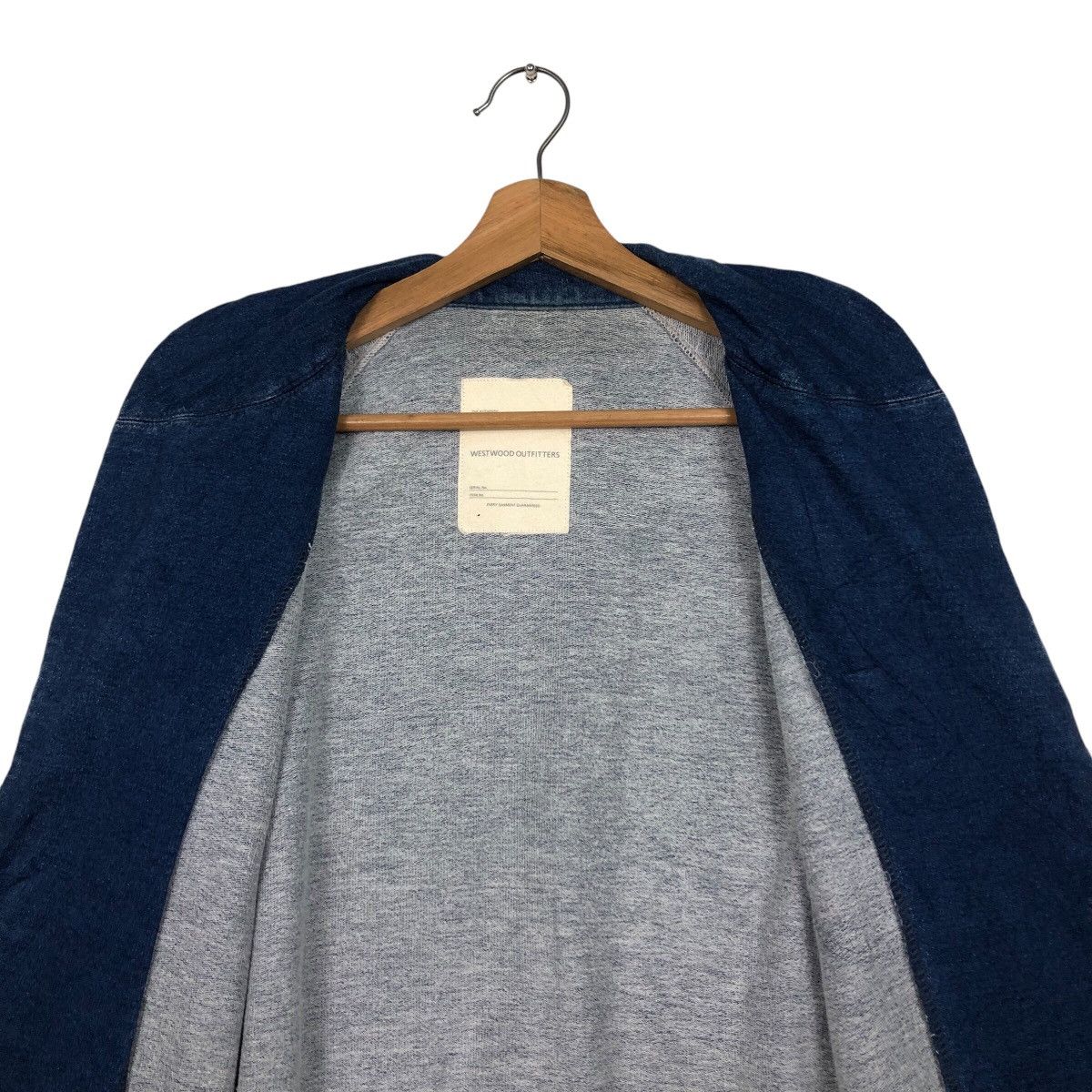 Indigo 📌Vintage Indigo Denim Jacket Worker Westwood 45RPM Size US M / EU 48-50 / 2 - 15 Thumbnail