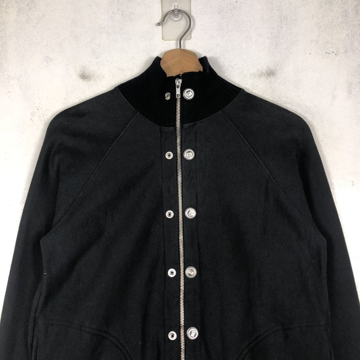 Japanese Brand 📌BIKER JACKET PARACHUTE DESIGN DOUBLE LAYER CYNTHIA COMPANY Size M / US 6-8 / IT 42-44 - 3 Thumbnail