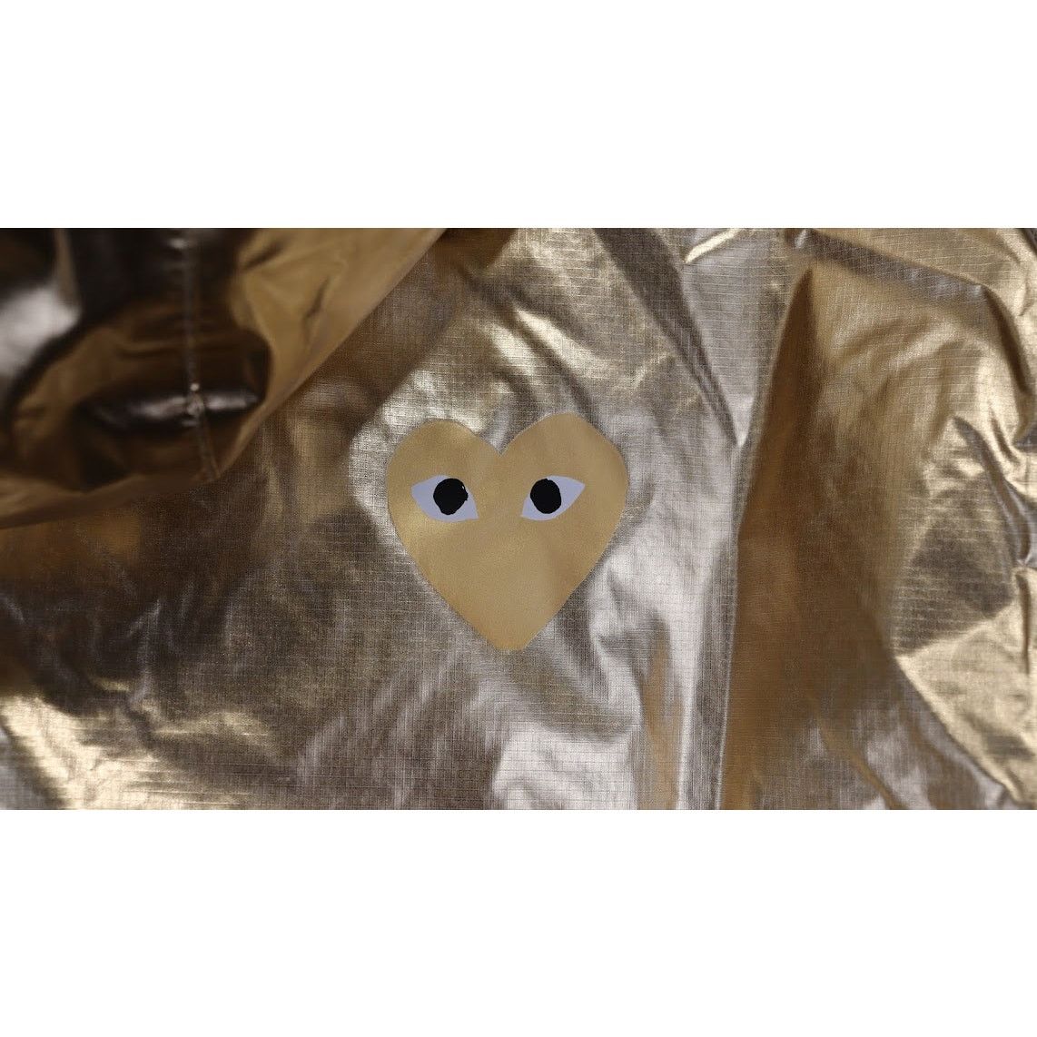 Comme des Garcons PLAY o1rshd1 Full Zip Jacket K-way in Gold Size US L / EU 52-54 / 3 - 14 Thumbnail