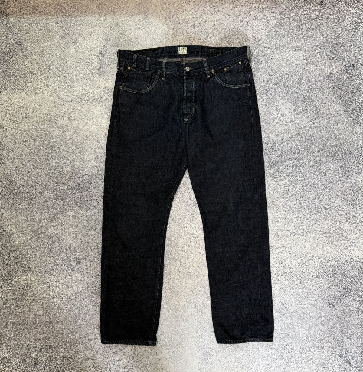 Paul Smith Paul Smith Jeans Cinch Back 34 Indigo Denim Straight Vintage Size US 34 / EU 50 - 2 Thumbnail