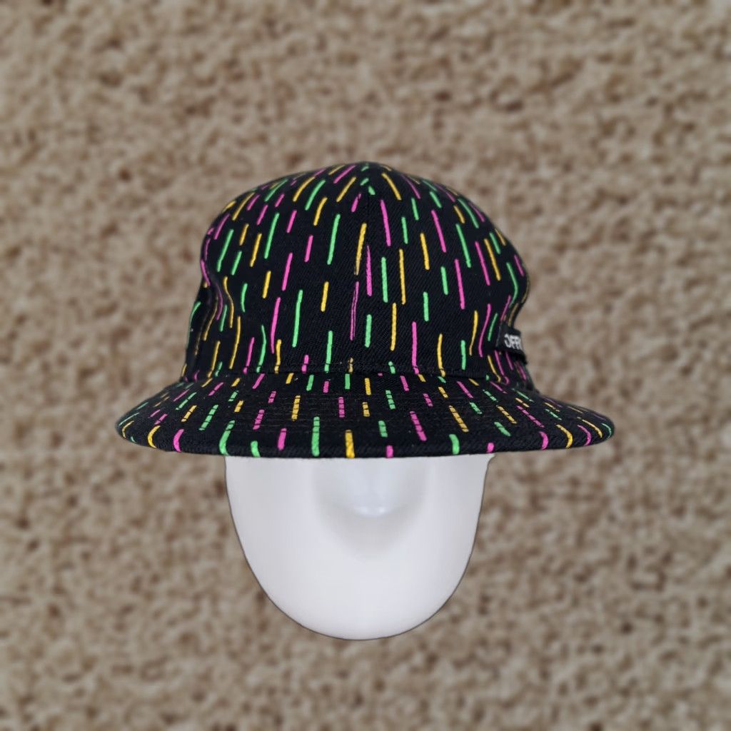 Vintage DC Shoes Hat Cap Fitted Men 7 5/8 Black Striped Very Special USA Skate D Shirt? Size ONE SIZE - 1 Thumbnail
