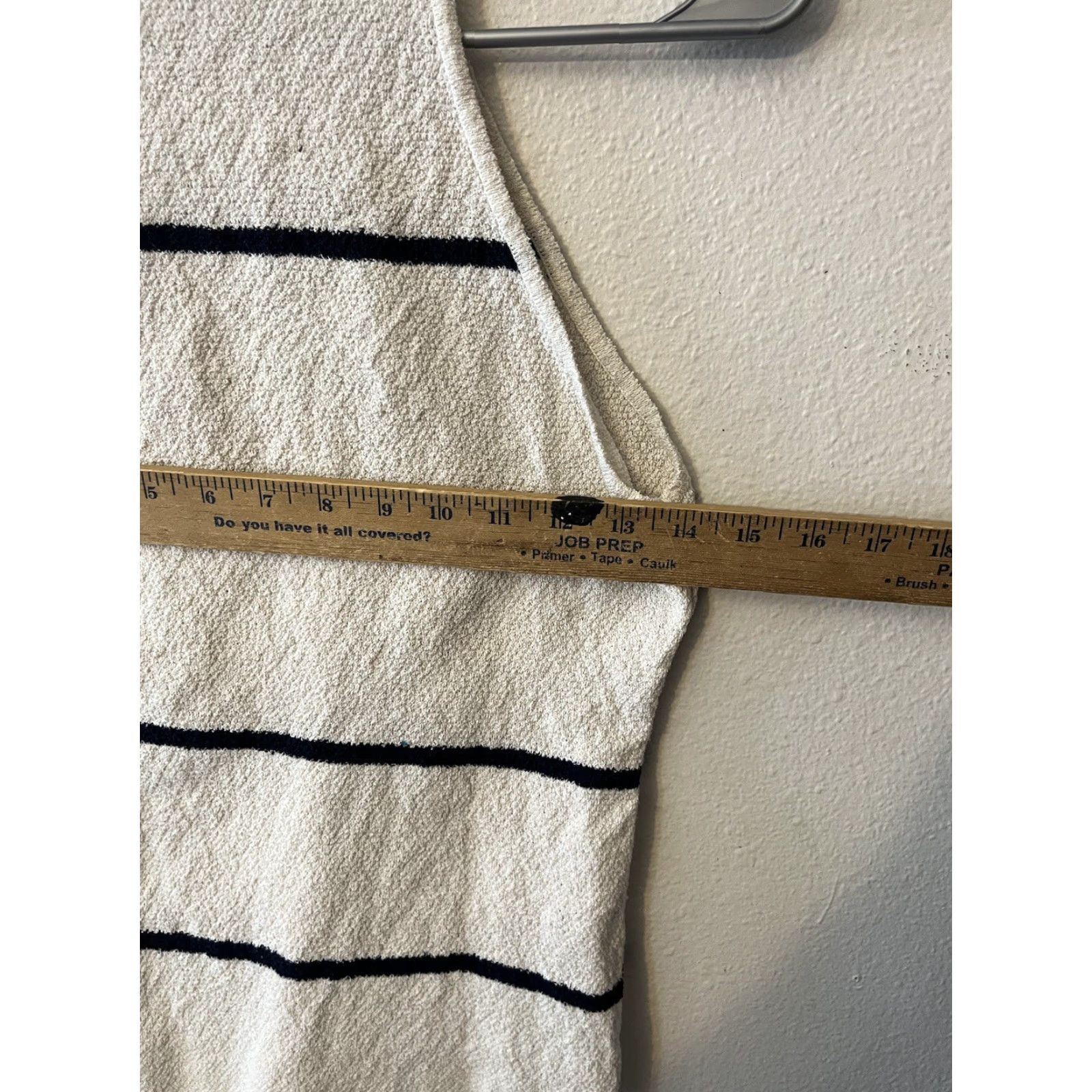 Zara Zara Shirt Women's M White Striped Halter Top Sleeveless 90s Skater Sexy Basic Casual Size M / US 6-8 / IT 42-44 - 4 Thumbnail