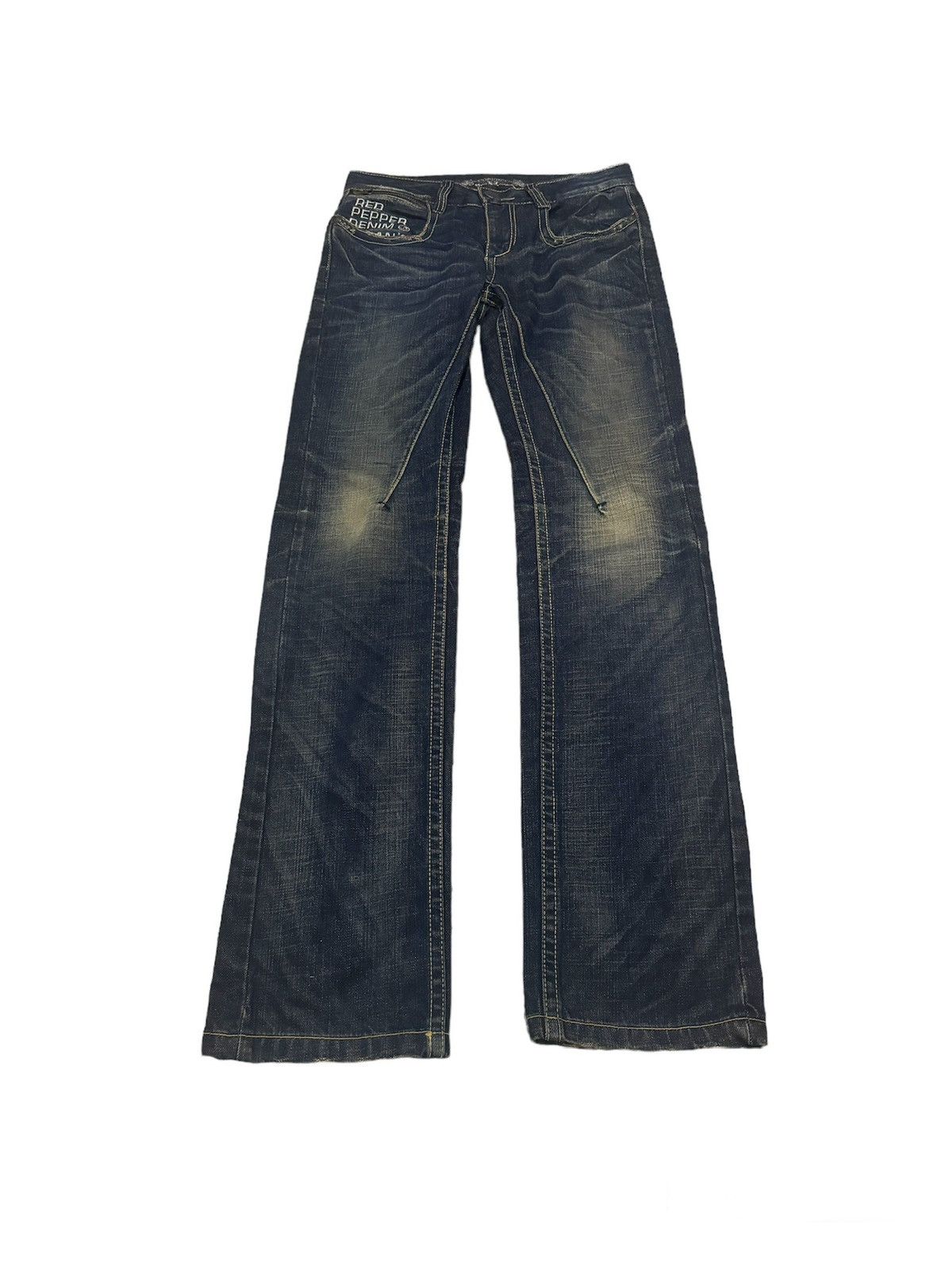 If Six Was Nine × Japanese Brand × Vintage Vintage Red Pepper Japan Rusty Jeans Size US 30 / EU 46 - 1 Thumbnail