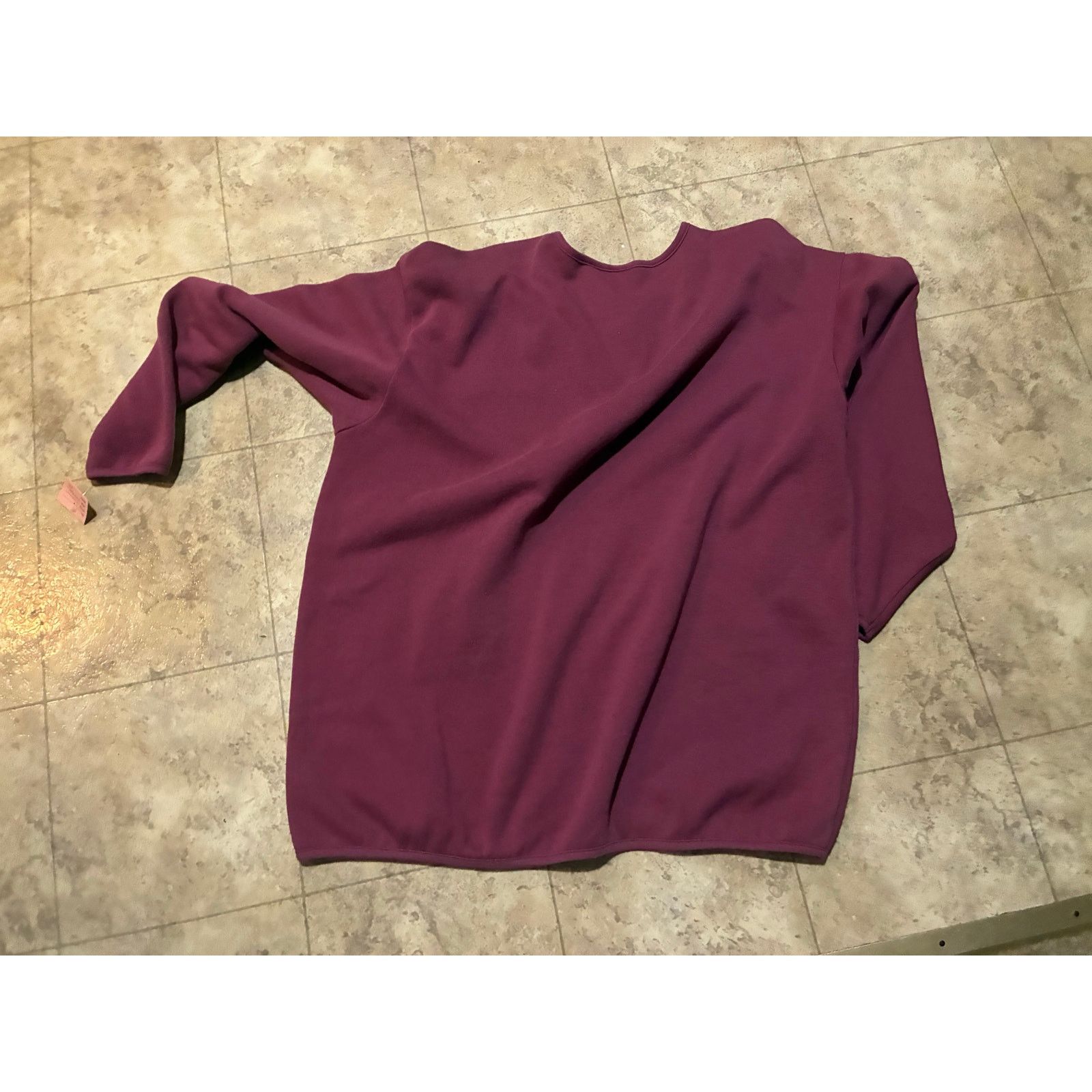 Other Vintage Paris Sports Club Maroon Long Sleeve Shirt Large Size L / US 10 / IT 46 - 5 Thumbnail