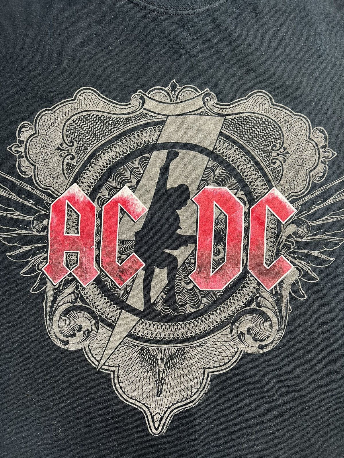 AC/DC AC/DC VINTAGE ROCK TOUR 2009 EMO PUNK ROCK MENS SHIRT Size US XL / EU 56 / 4 - 2 Thumbnail