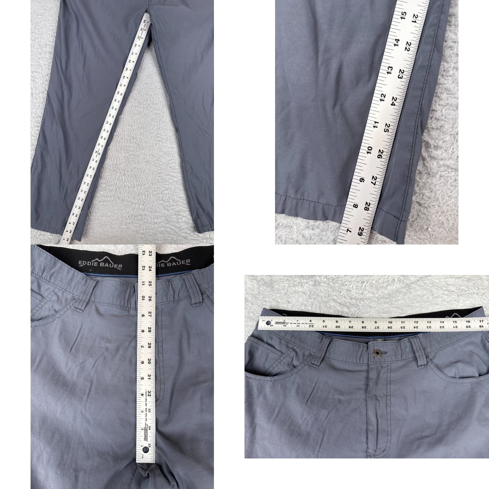 Eddie Bauer Eddie Bauer Pants Men 36 Blue Nylon Cargo Straight Leg 30x36 Travex Dock Workwear Outdoor Vintage: No Size US 36 / EU 52 - 8 Thumbnail