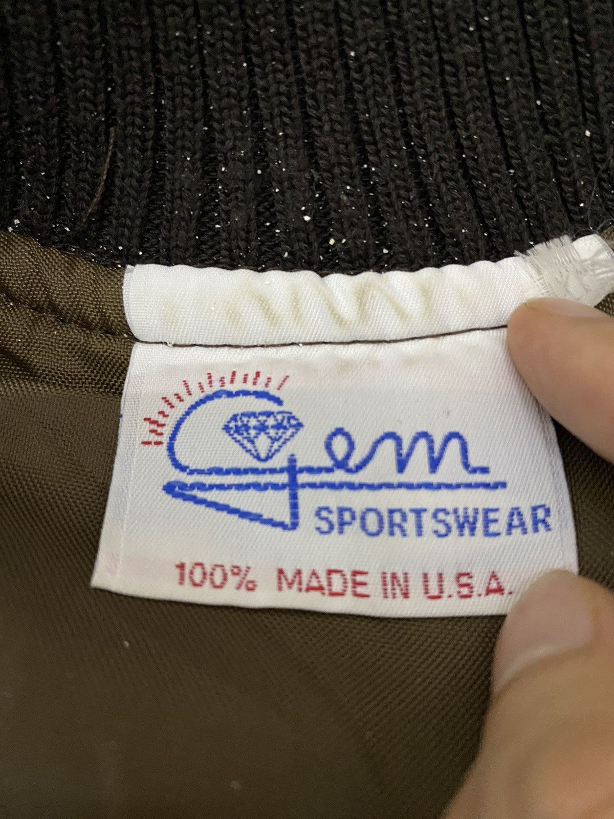 Vintage Gem Sportwear fleece vest jacket Size US M / EU 48-50 / 2 - 6 Thumbnail