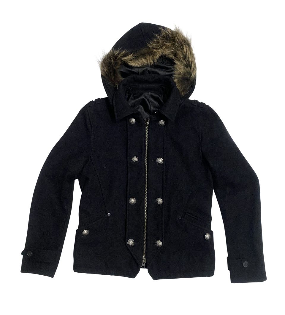PPFM AW17 PPFM Wool Fur Hoodie Jacket Size US M / EU 48-50 / 2 - 1 Thumbnail