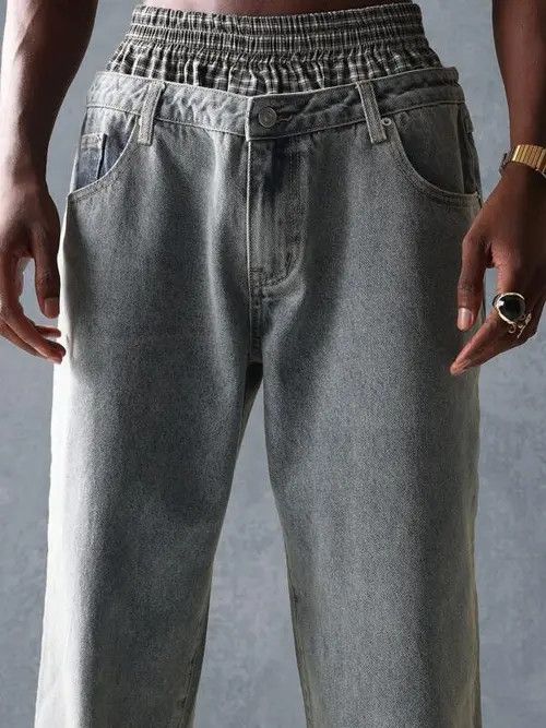 Japanese Brand Kawasaki x nen Jeans with Boxer waistband Skater Fit Riot Size US 32 / EU 48 - 3 Thumbnail