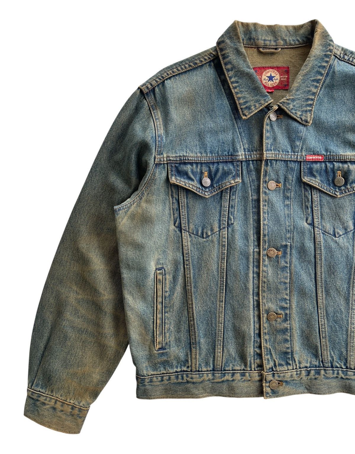 Vintage 90s Converse Rusty Denim Jacket Size US L / EU 52-54 / 3 - 5 Thumbnail