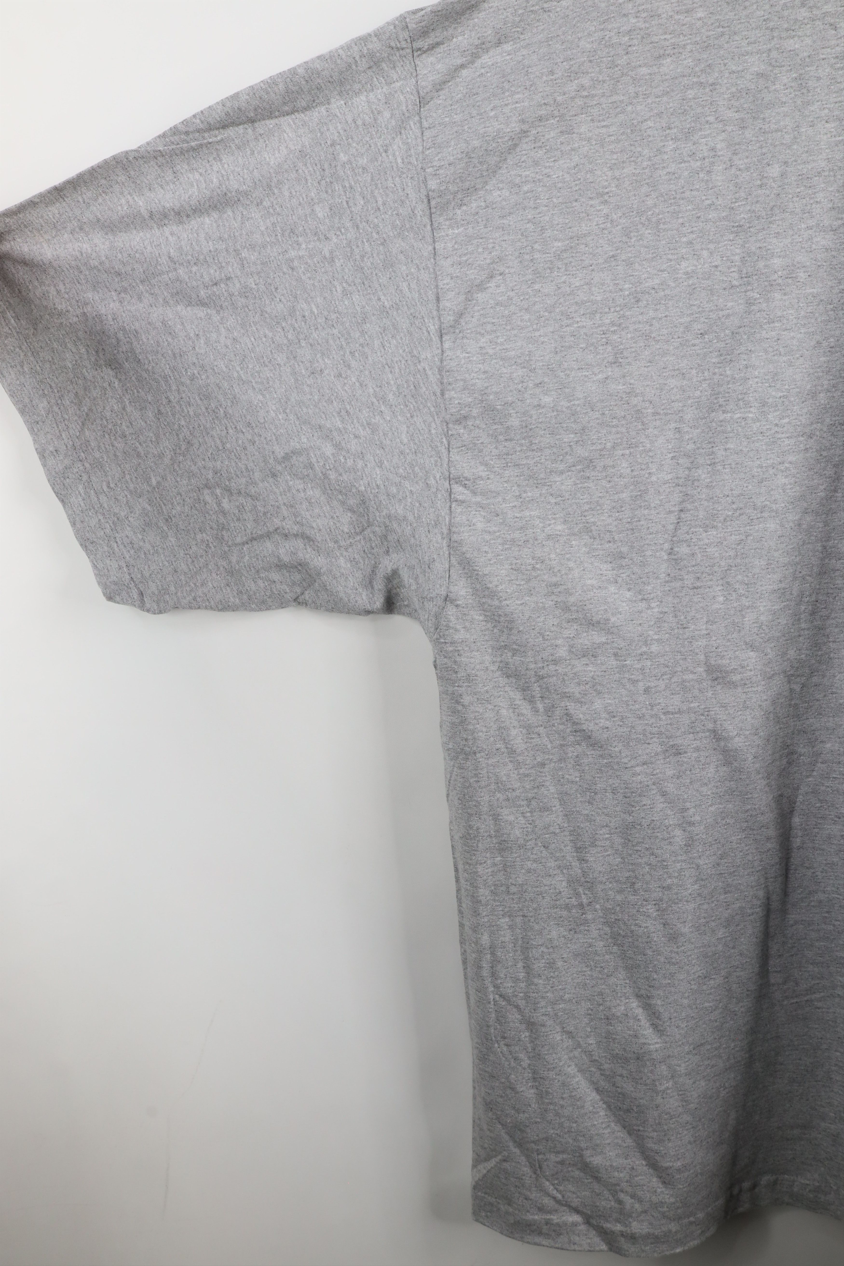 Vintage Vintage 90s Streetwear Short Sleeve T-Shirt Heather Gray Size US XXL / EU 58 / 5 - 6 Thumbnail