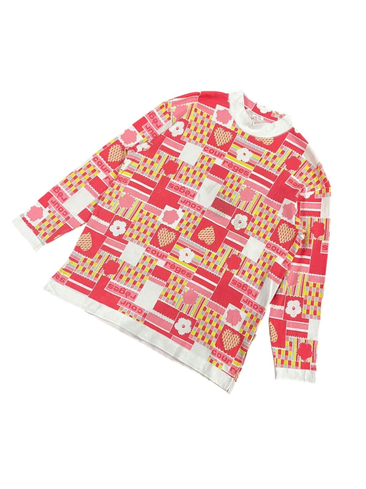 Courreges VTG 90s Courreges Sport Futur Sweatshirt Size XL / US 12-14 / IT 48-50 - 5 Thumbnail