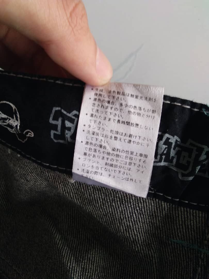 Ed Hardy × Jean Funky Jack Skateboard Baggy Jeans Size US 40 / EU 56 - 13 Thumbnail