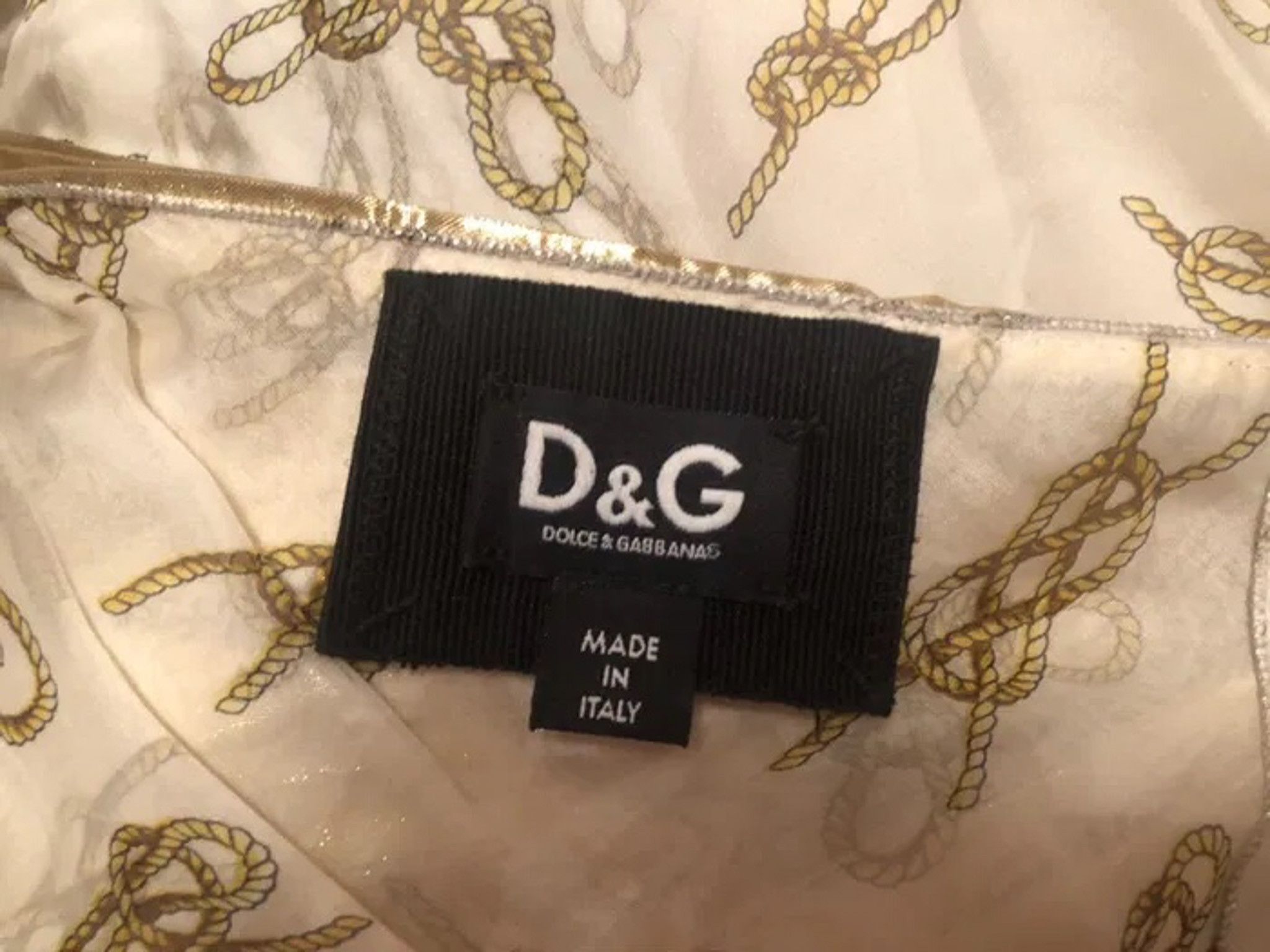 Dolce & Gabbana S/S 2008 RUNWAY MAXI DRESS Size S / US 4 / IT 40 - 3 Thumbnail