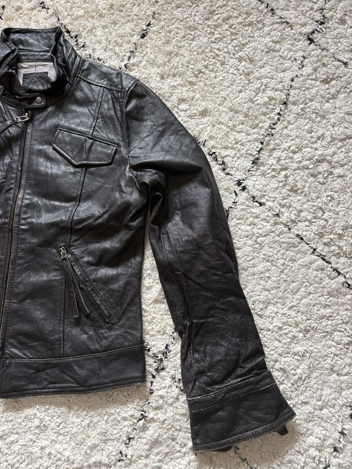 Tornado Mart Tornado mart leather zipper jacket Size US S / EU 44-46 / 1 - 11 Thumbnail