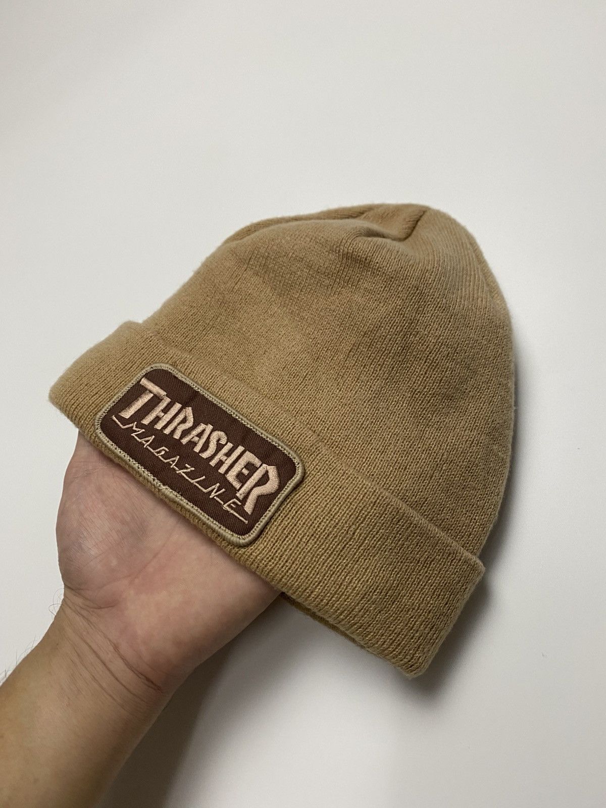 Thrasher Authentic Thrasher Big Logi beanie Size ONE SIZE - 1 Thumbnail