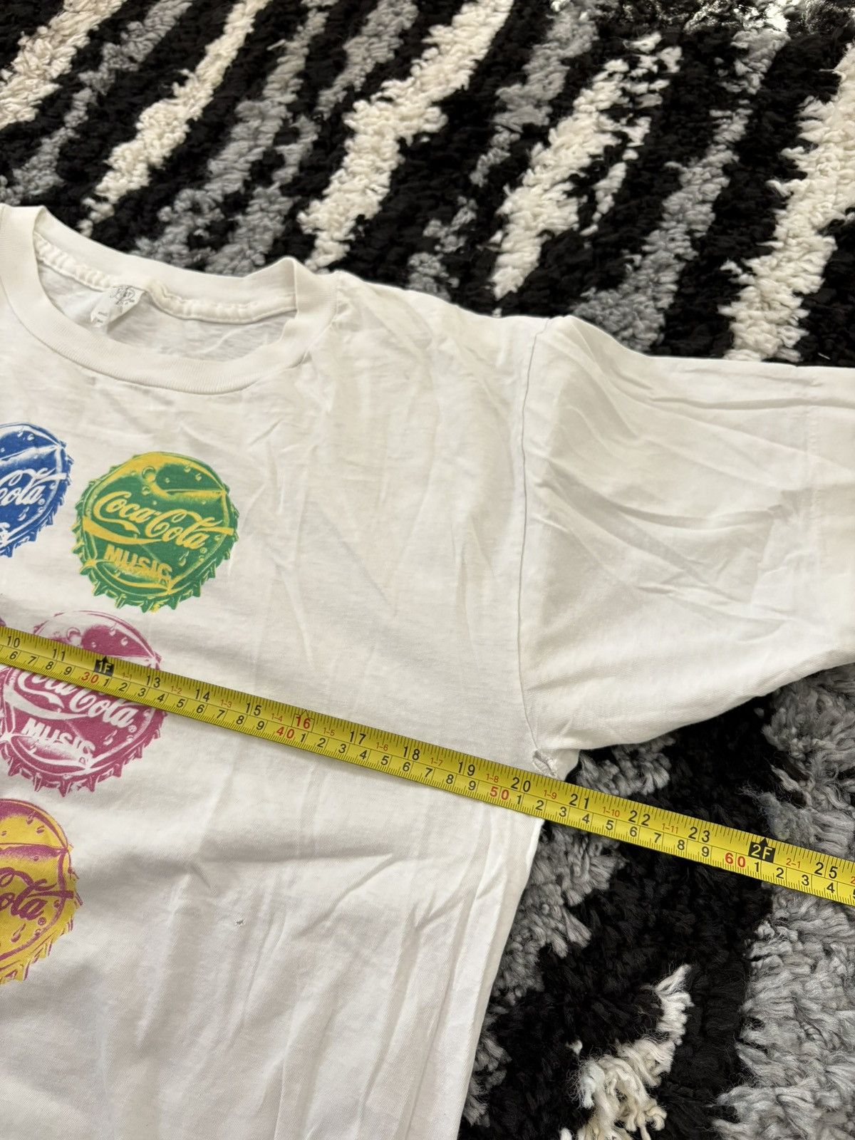 Vintage Coca cola 80s vintage andy warhol t-shirt Size US L / EU 52-54 / 3 - 6 Thumbnail