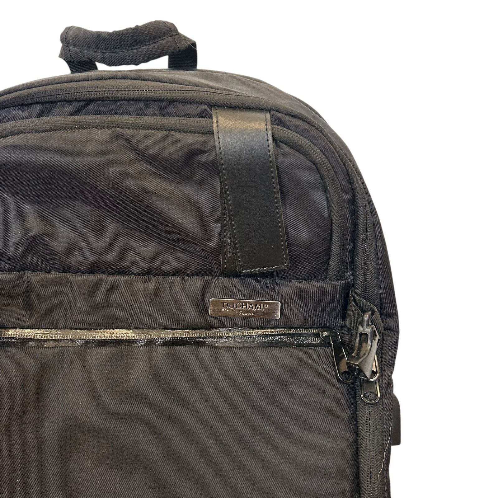 Duchamp Duchamp London Black Getaway Expandable Backpack Size ONE SIZE - 2 Thumbnail