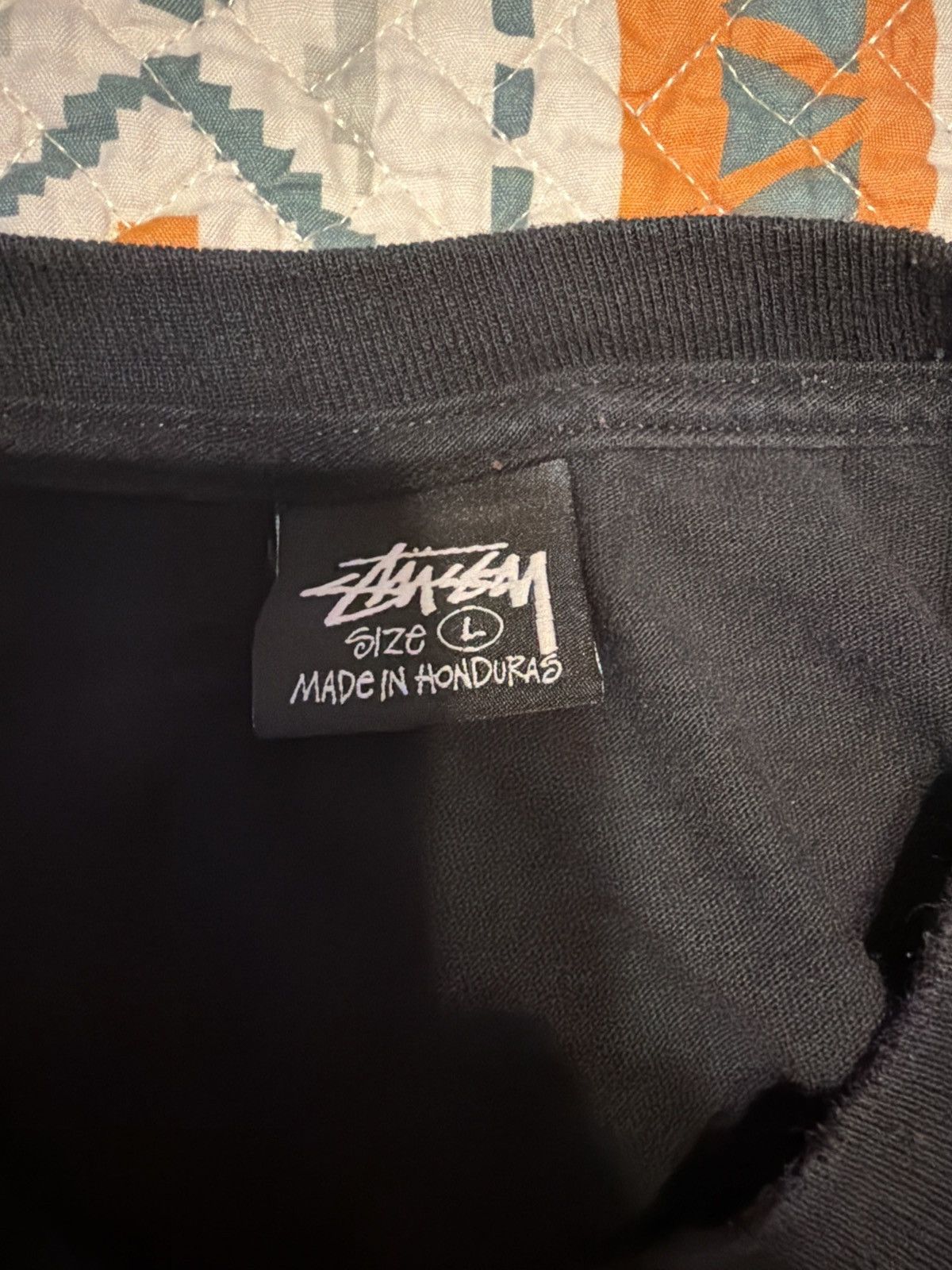 Stussy Stussy RIB CAGE 3M Long Sleeve Tee T-Shirt Black - L - NWT Size US L / EU 52-54 / 3 - 5 Thumbnail