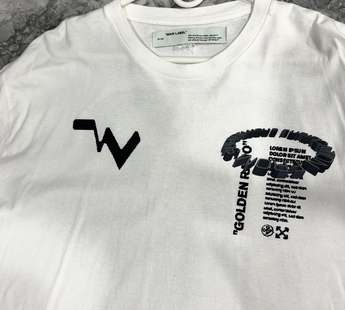 Off-White OFF WHITE Golden Ratio Print Tee Size US L / EU 52-54 / 3 - 5 Thumbnail