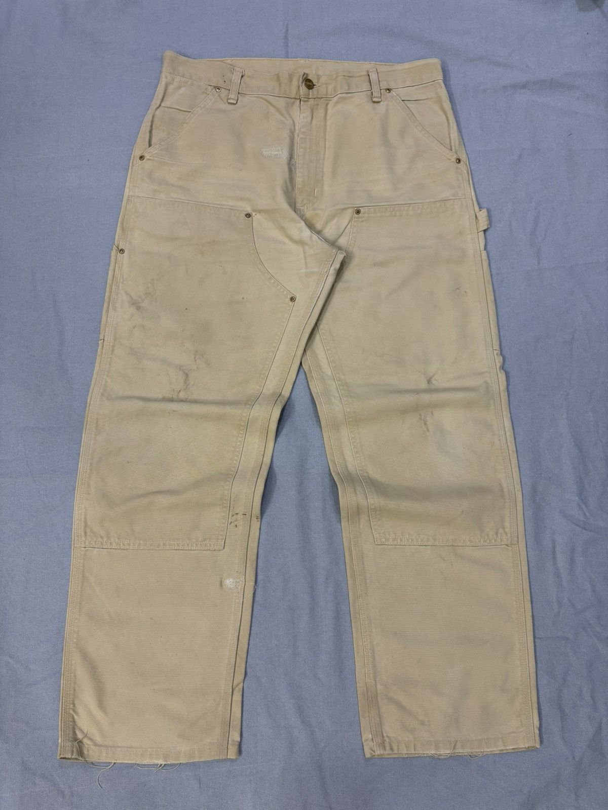 Carhartt 90s rare Carhartt double knee denim Size US 36 / EU 52 - 1 Thumbnail