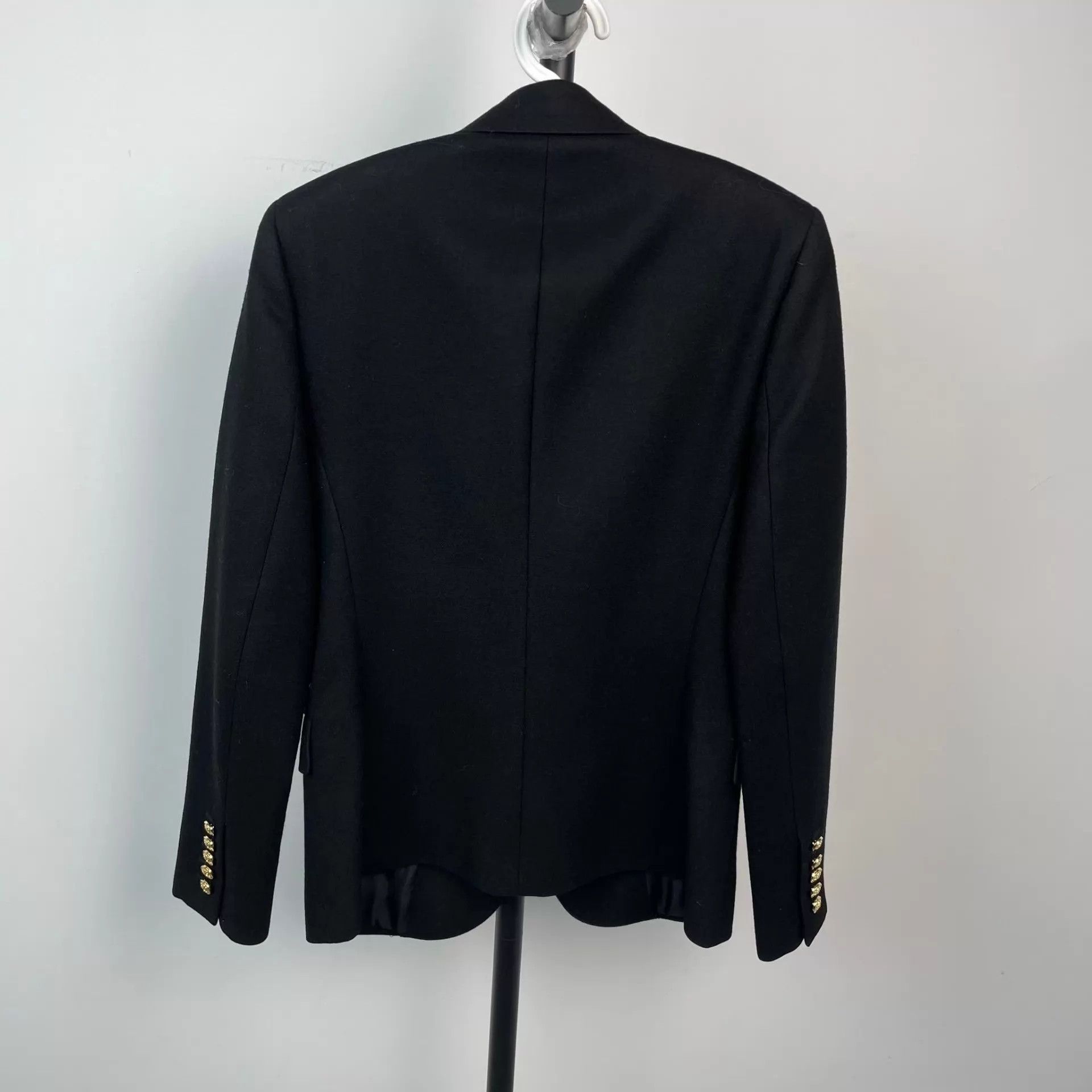 Saint Laurent Paris YSL Cotton Blue Blazer 165 Size S / US 4 / IT 40 - 2 Thumbnail
