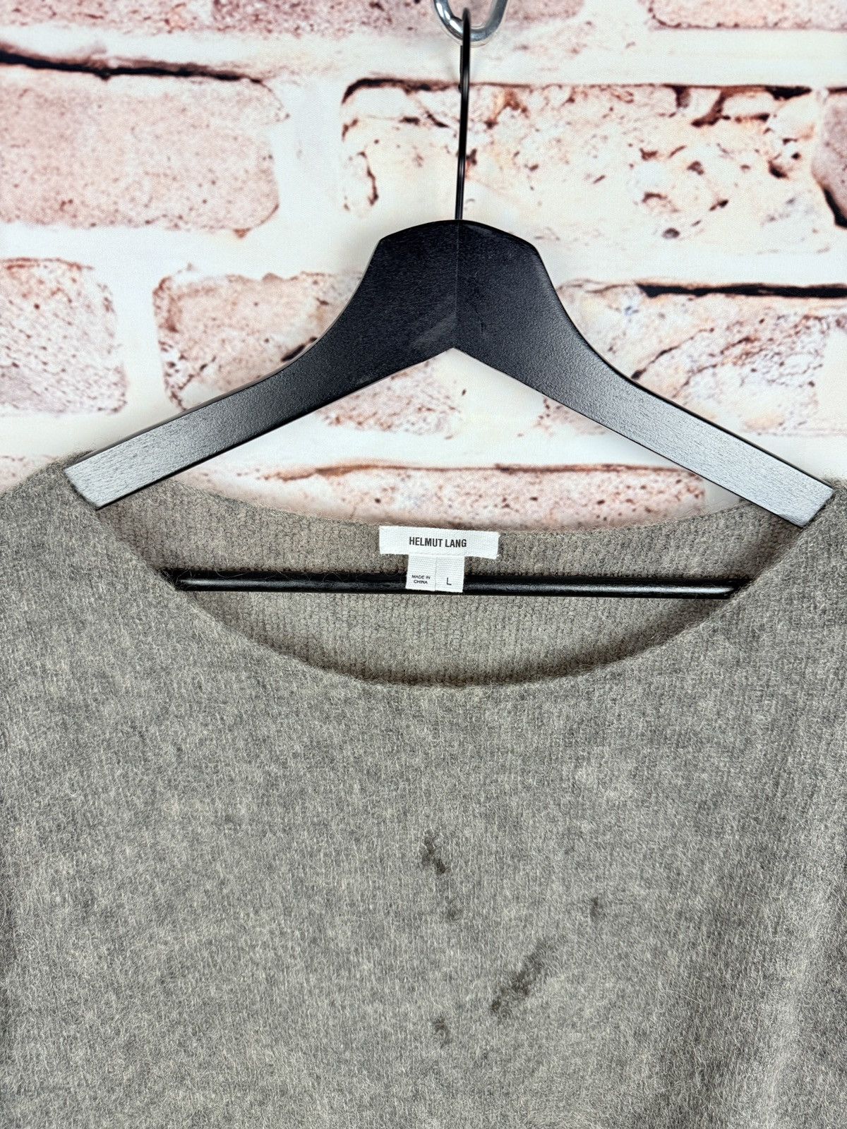 Helmut Lang Very rare helmut lang oversize mohair sweater Size L / US 10 / IT 46 - 3 Thumbnail