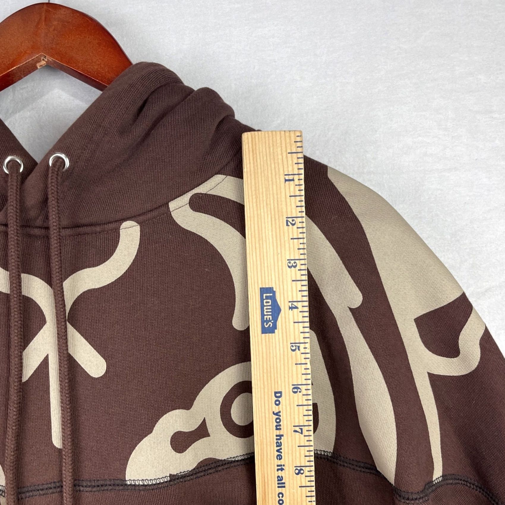 Kenzo KENZO Hoodie Mens Small Brown Oversized Heavyweight Sweatshirt Pullover K-Tiger Size US S / EU 44-46 / 1 - 4 Thumbnail