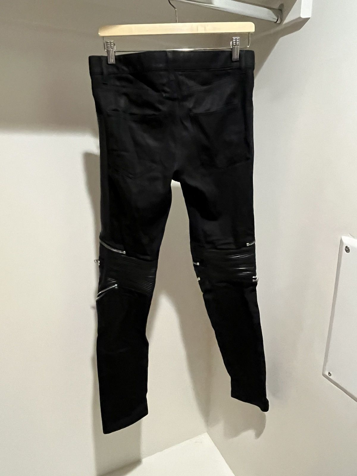 Saint Laurent Hedi Slimane Zipper denim jeans