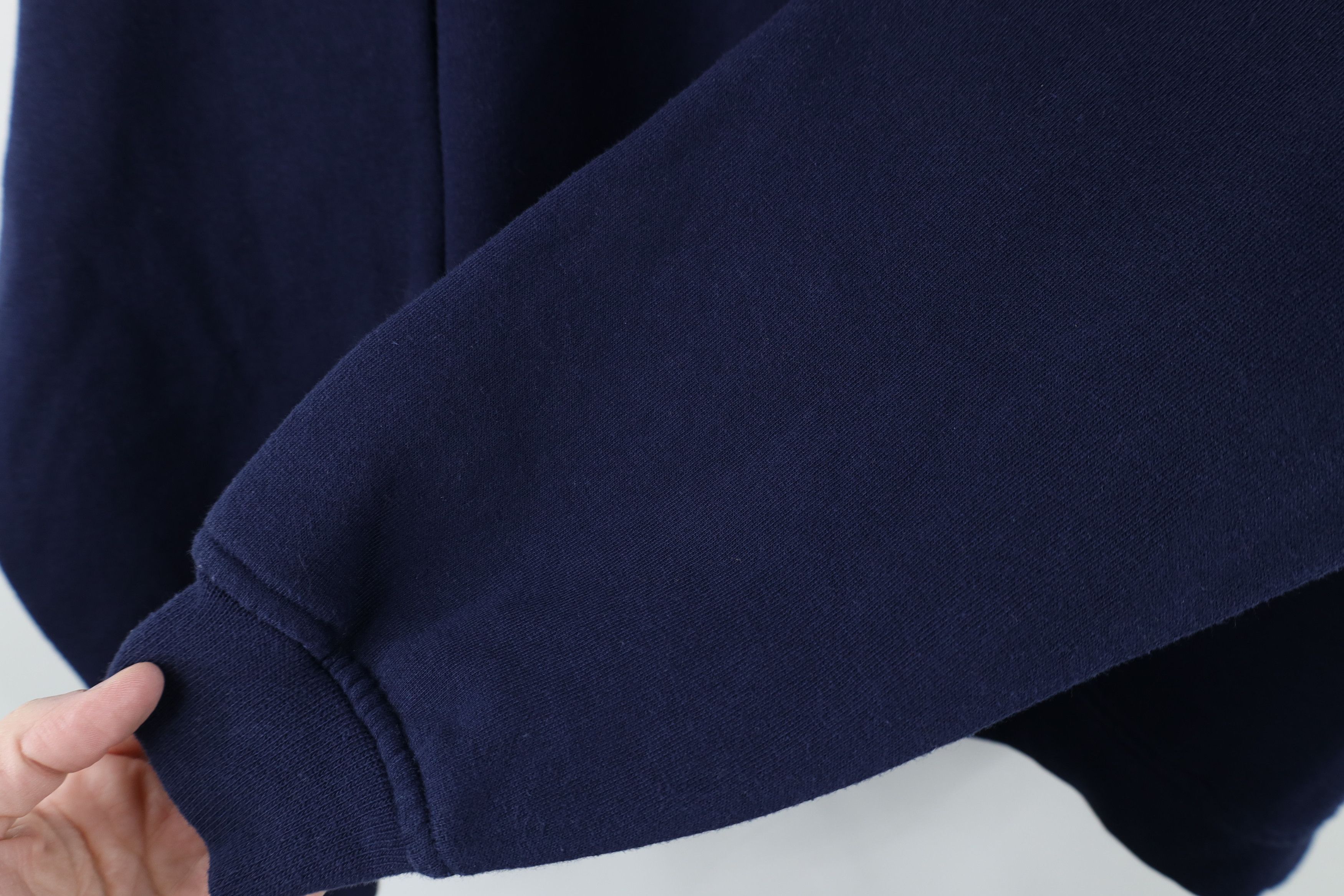 Vintage Vintage 90s Streetwear Pullover Sweatshirt Navy Blue Size US L / EU 52-54 / 3 - 6 Thumbnail