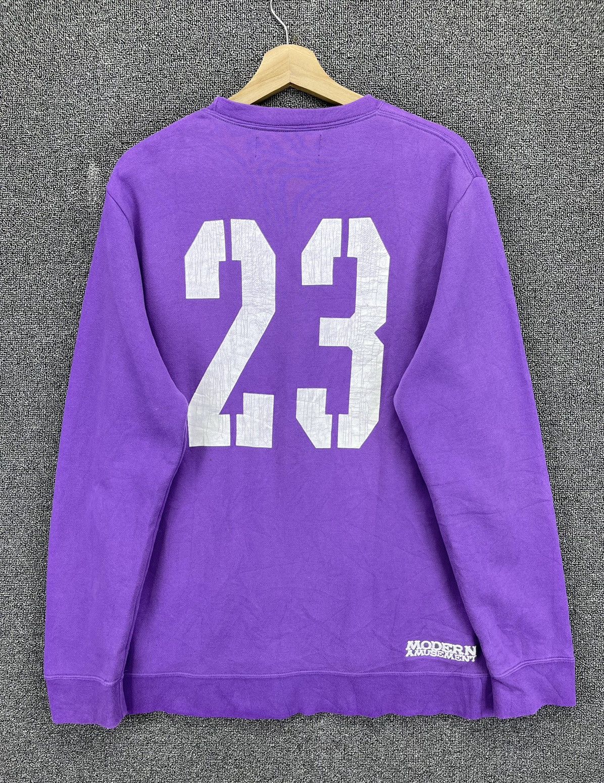 Modern Amusement Modern Amusement Purple Sweatshirt Size XL / US 12-14 / IT 48-50 - 9 Thumbnail