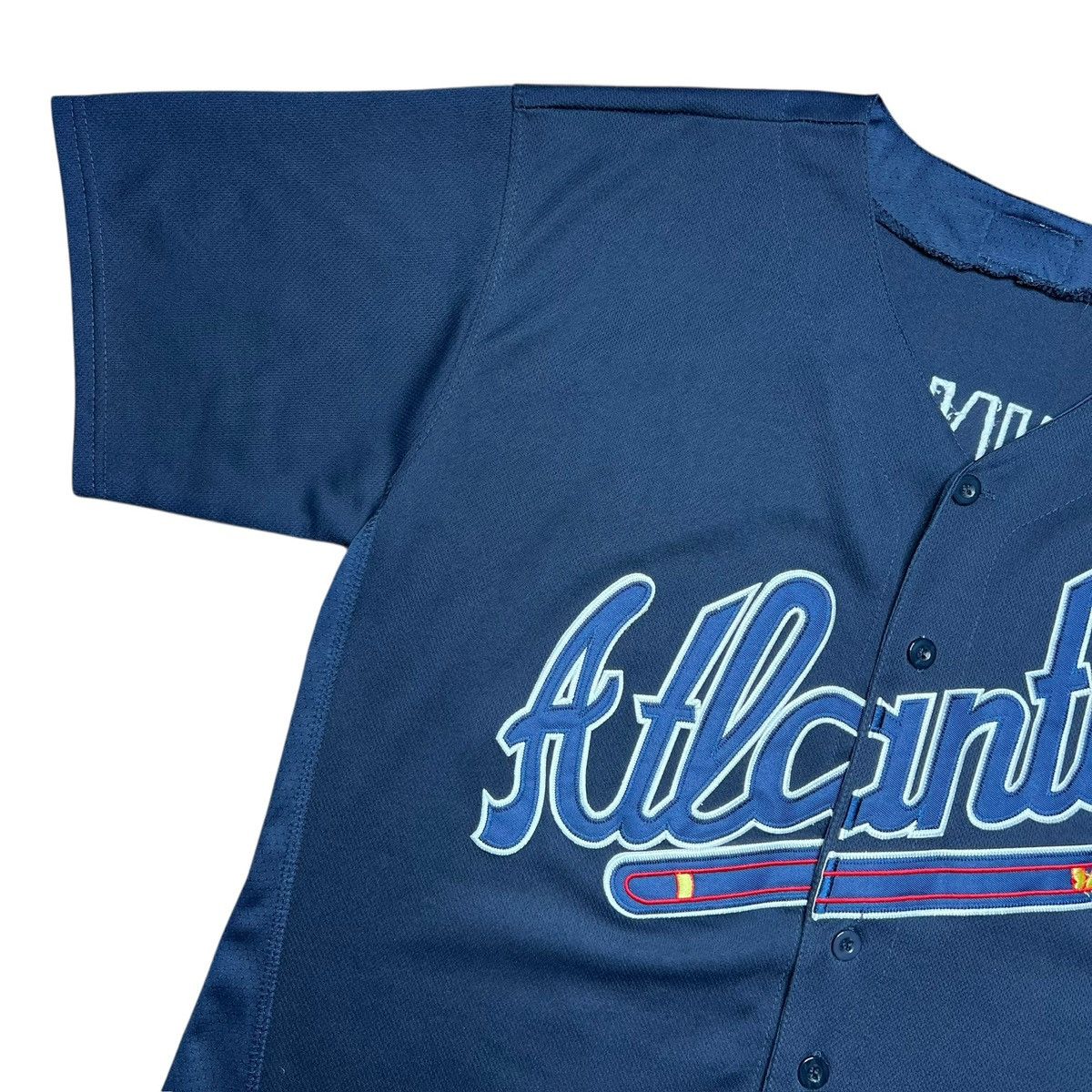 Majestic Vtg 1990s MLB Atlanta Braves Ron Washington Majestic Jersey Size US XL / EU 56 / 4 - 7 Thumbnail