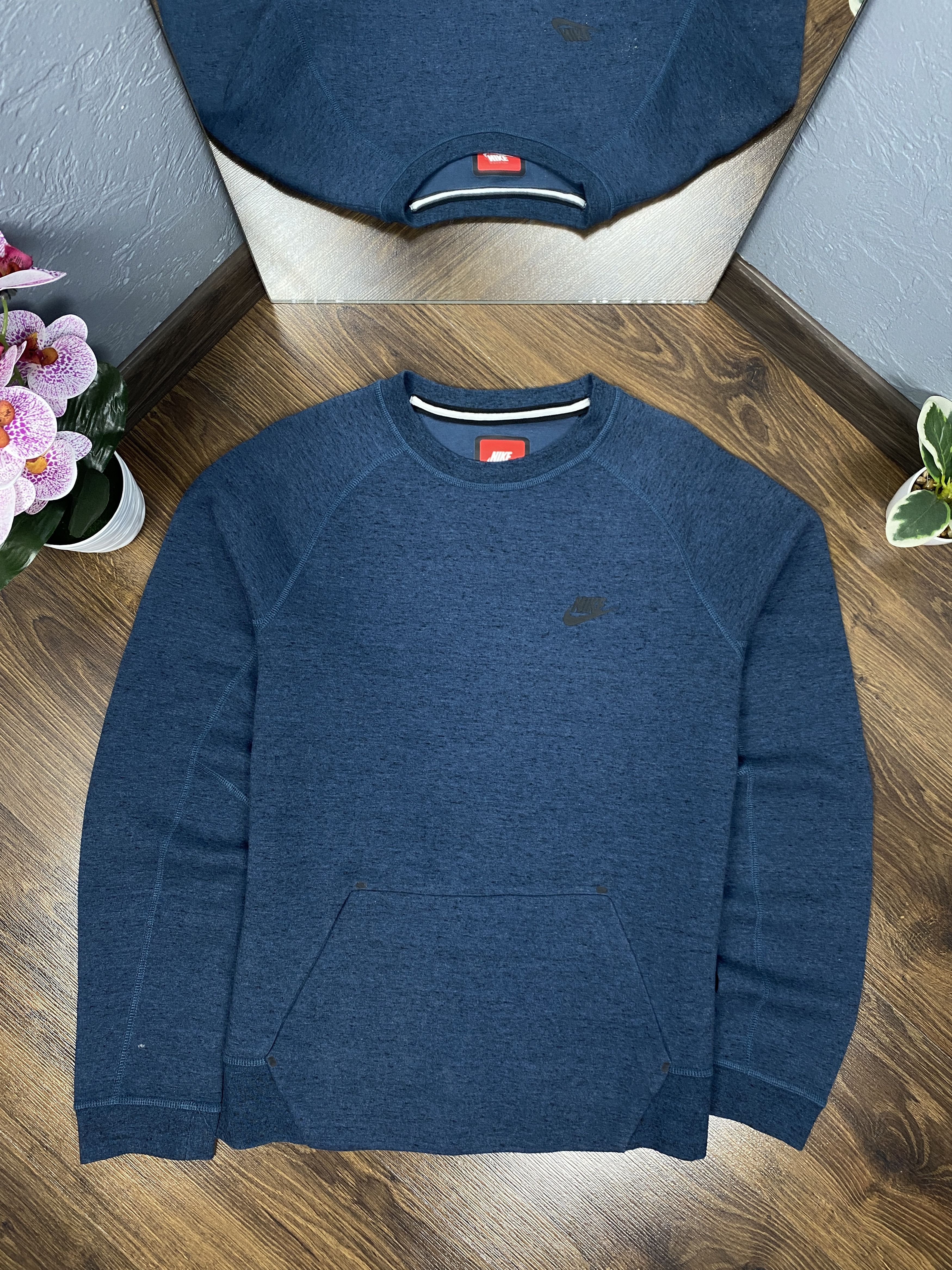 Nike Nike Tech Fleece Mens Crew Neck Sweatshirt Size US M / EU 48-50 / 2 - 1 Thumbnail
