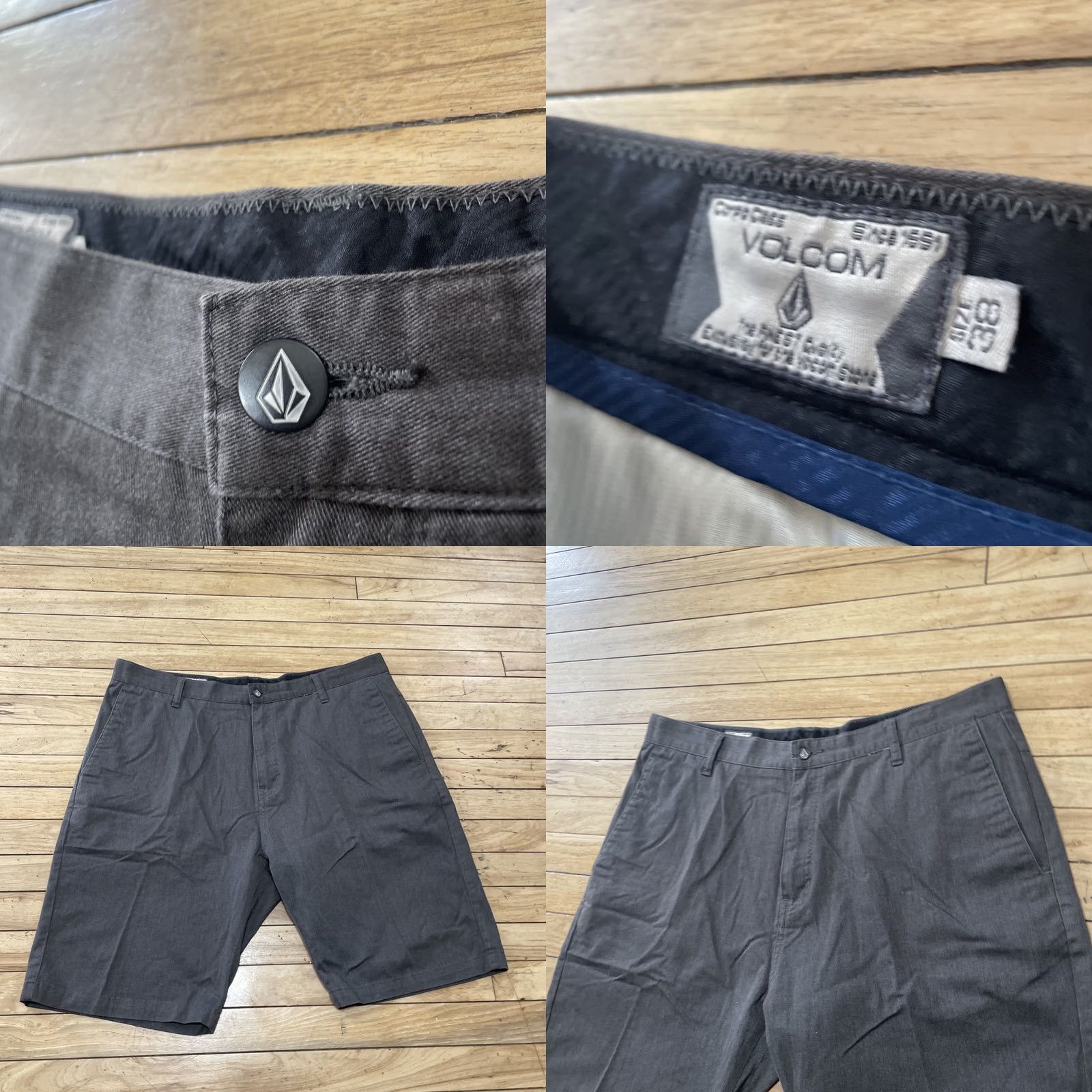 Volcom Volcom Shorts Men 38 Y2K Streetwear Gray Preppy Skate Chino Beach Surf 38x10 Size US 38 / EU 54 - 10 Thumbnail
