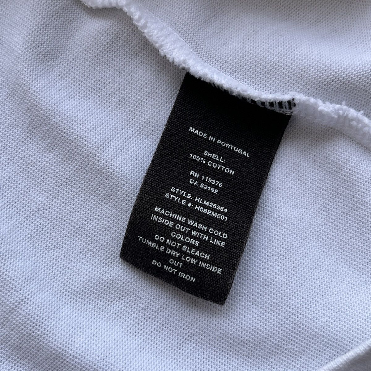 Helmut Lang Helmut Lang Autumn Tour 2018 Tshirt Size US S / EU 44-46 / 1 - 5 Thumbnail