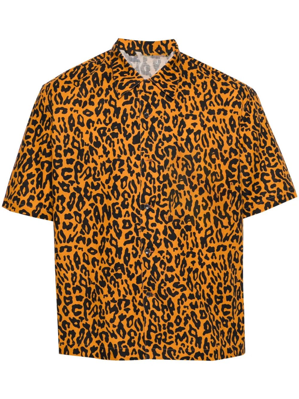 Other Men’s Orange Bowling Shirt – Short-Sleeve Retro Button-Up Size US M / EU 48-50 / 2 - 3 Thumbnail