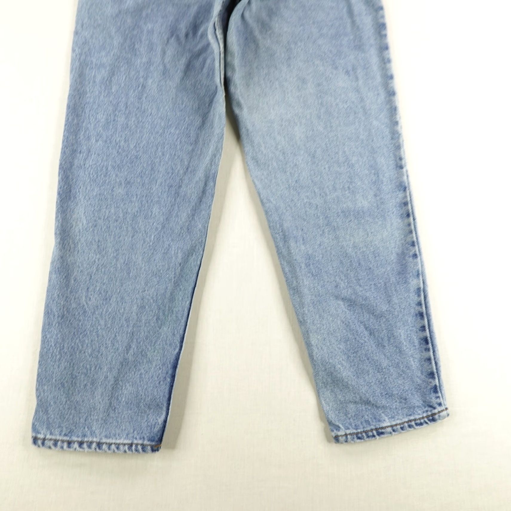 Levi's Vintage Levis Jeans Women 14 Short Blue Denim Orange Tab 951 Loose Fit 90s 15951 Size 36" / US 14 / IT 50 - 6 Thumbnail