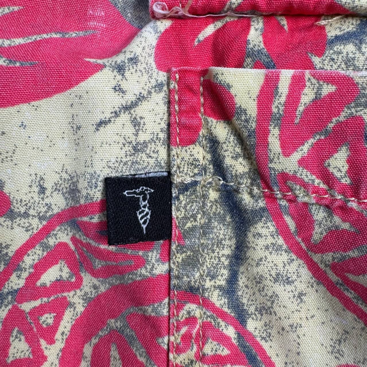 Trussardi Trussardi Jeans Floral Short Sleeve Shirt Mens Size L Size US L / EU 52-54 / 3 - 4 Thumbnail
