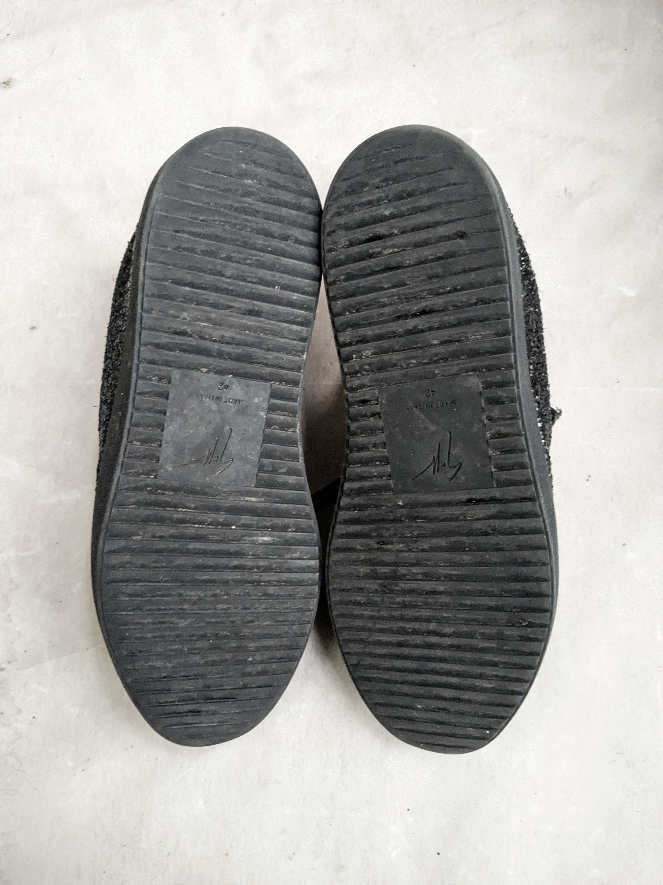 Giuseppe Zanotti Giuseppe Zanotti Sneakers Black Glitter 9 42 Low Tops Size US 9 / EU 42 - 13 Thumbnail
