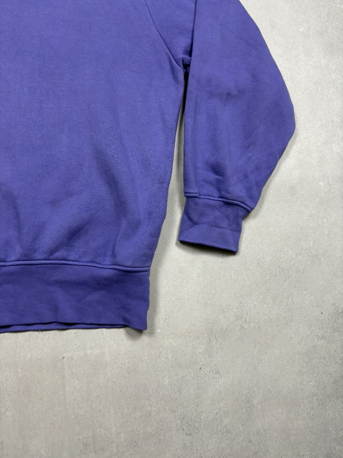 Acne Studios Acne Studios Logo Collar Sweatshirt Purple Rare Size US L / EU 52-54 / 3 - 6 Thumbnail