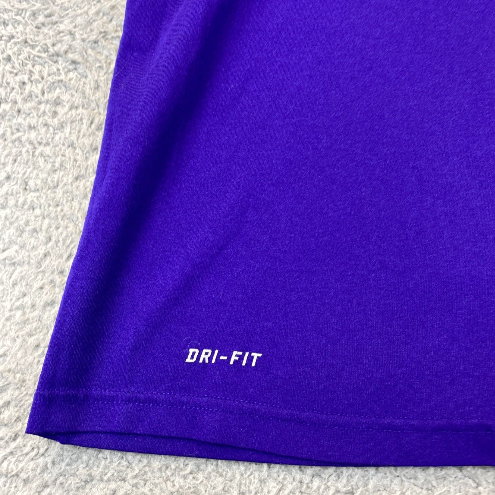 Nike Nike T-Shirt Short Sleeve Swoosh Logo Purple S Adult Small Regular Nike 67-1 Mens Size US S / EU 44-46 / 1 - 2 Thumbnail