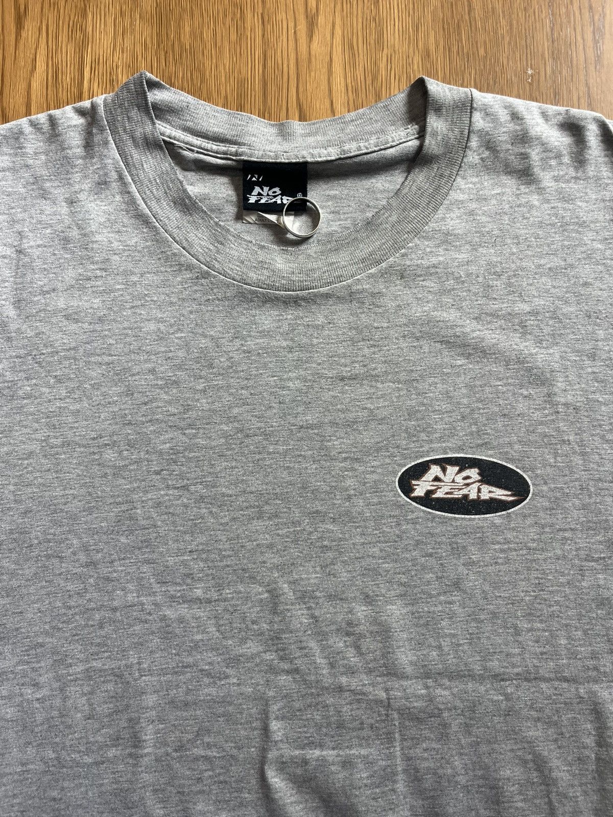 No Fear Vintage NO FEAR Tiger 00’s Skateboard Brand Tshirt Size US L / EU 52-54 / 3 - 6 Thumbnail