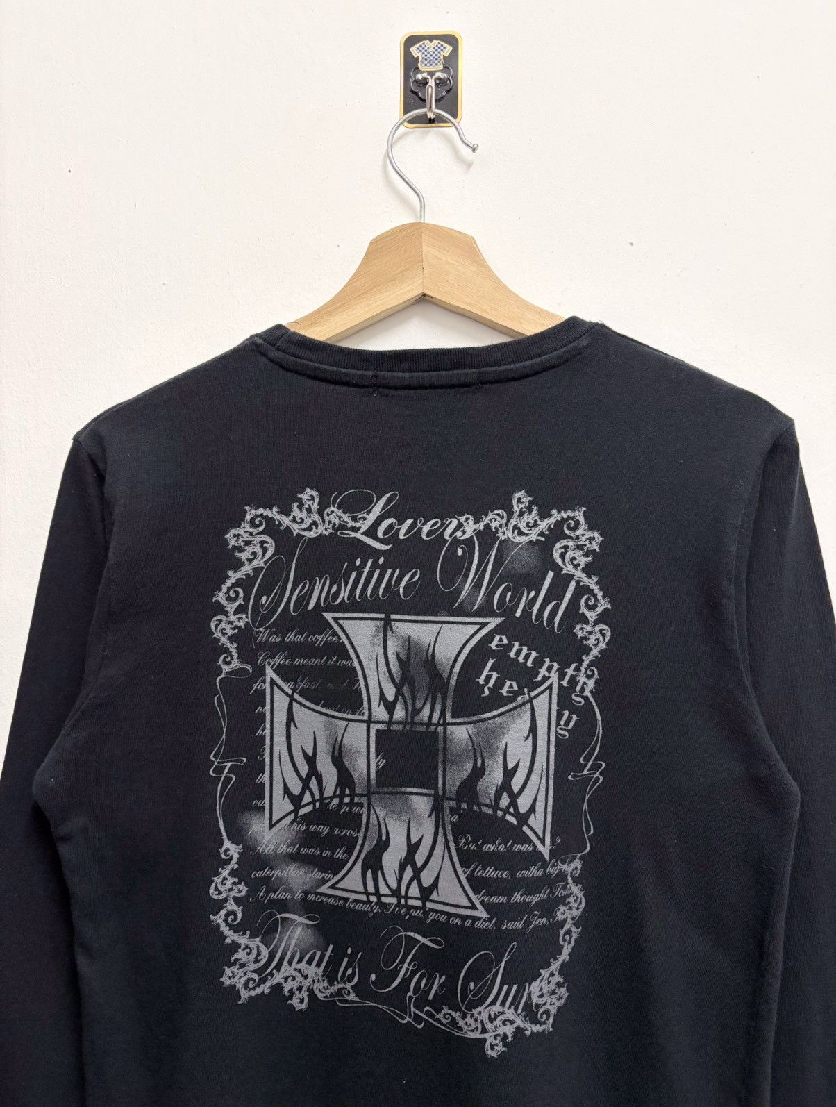 If Six Was Nine Fly Beans - Japanese Poem Gothic If Six was Nine L/S T-Shirt Size US S / EU 44-46 / 1 - 4 Thumbnail