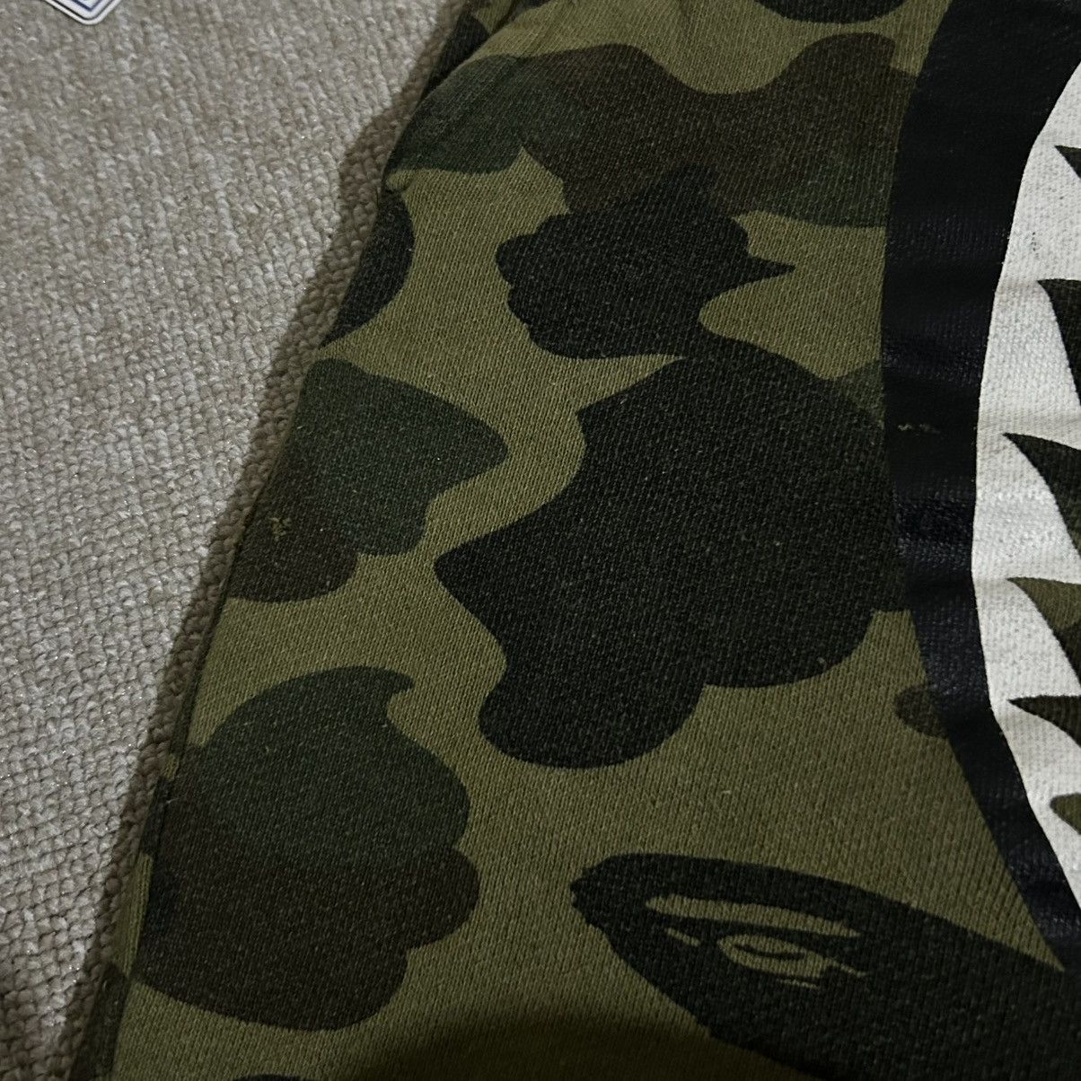 Bape TRASHED Bape Shark Shorts Size US 28 / EU 44 - 7 Thumbnail