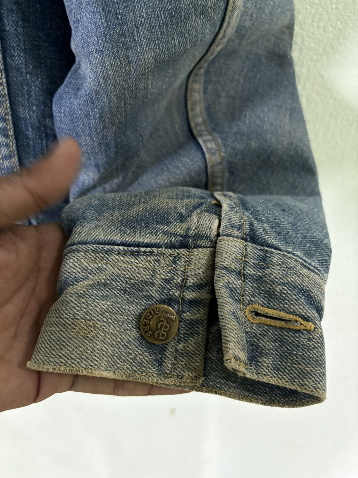 Lee × Vintage LEE STORM RIDER BLANKET LINED DENIM JACKET 1970S MADE IN USA Size US S / EU 44-46 / 1 - 10 Thumbnail